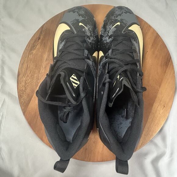 Nike Vapor Edge Elite 360 2 SMU P Army Football Black Tan FJ5746-005 Men’s 14 - Picture 6 of 8